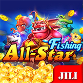 All Star Fishing arcade game cover art