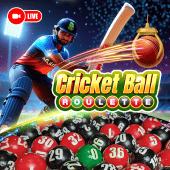 Cricket Ball Roulette live table game cover art